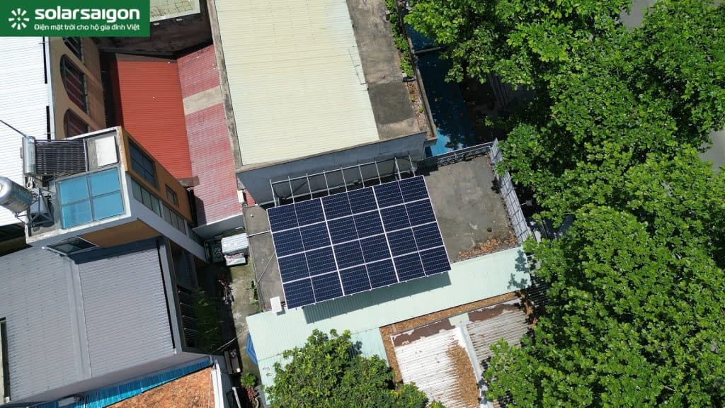 Dự Án Điện Mặt Trời Hybrid 8kWp Lưu Trữ 10kWh: Giải Pháp Tối Ưu Cho Tiệm Cà Phê Tại Củ Chi
