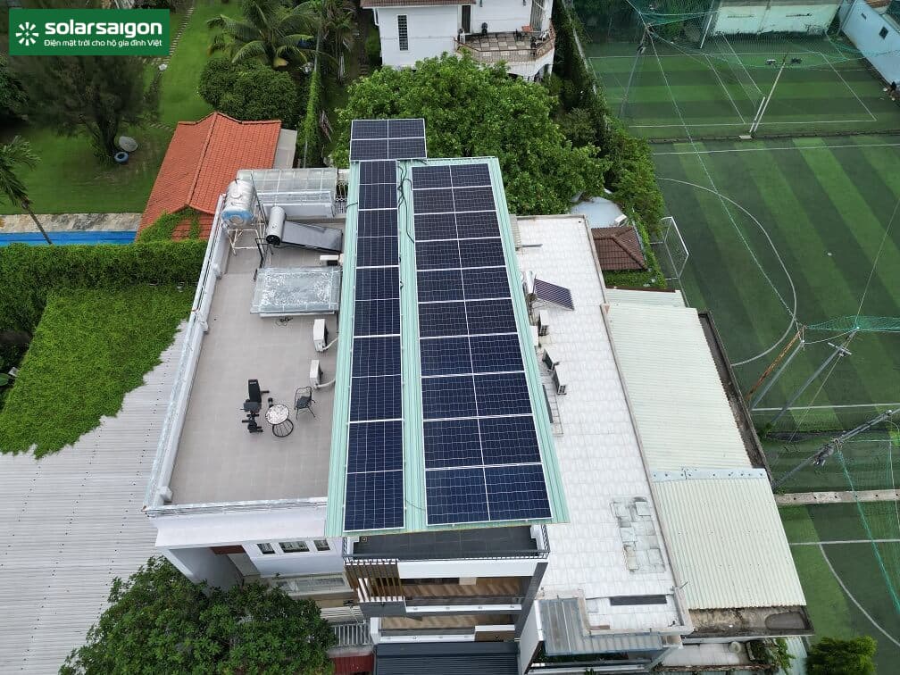 Đánh Giá Chi Phí Lắp Điện Mặt Trời Hybrid 10kWp Lưu Trữ BYD 10kWh Tại Thủ Đức