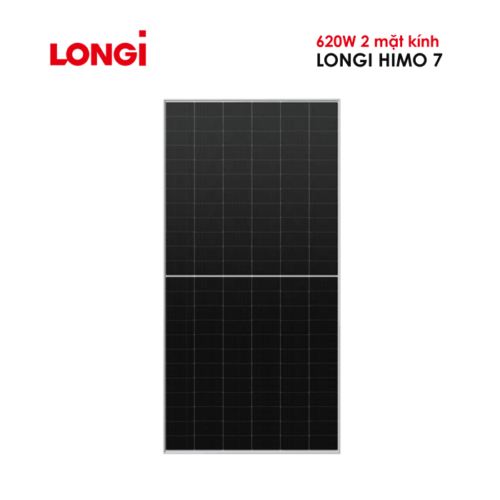 Tấm Pin năng lượng mặt trời LONGi 620W – 625W