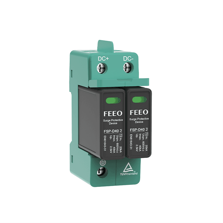 Chống Sét Lan Truyền DC 600V 2P FEEO